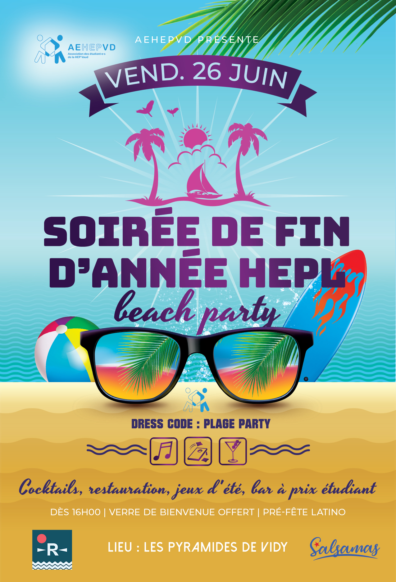 Soirée de fin d’année HEP